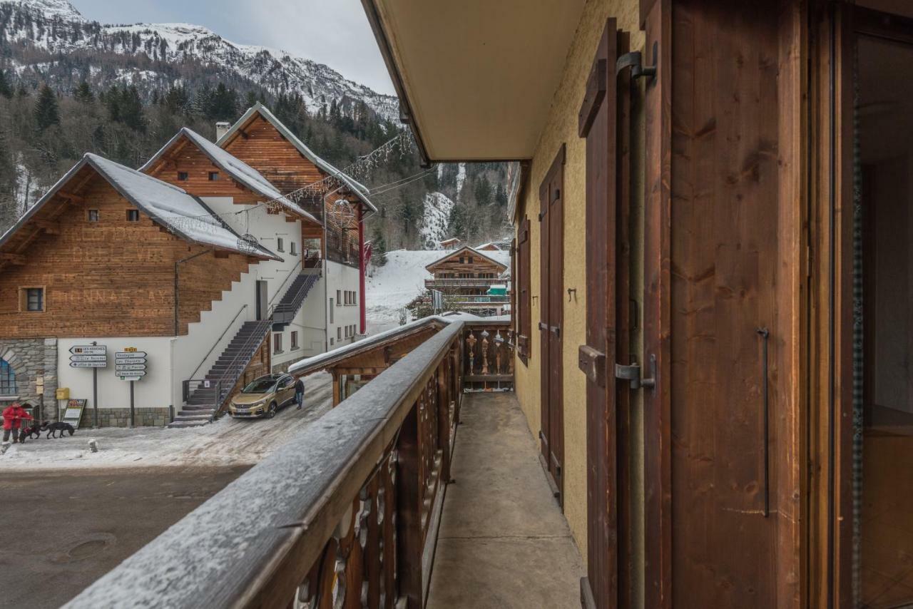 Appartement T2 Les Houches Pied Des Pistes Eksteriør bilde